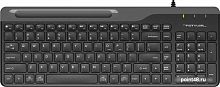 Купить Клавиатура A4Tech Fstyler FK25 черный/серый USB slim в Липецке