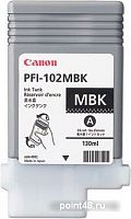 Купить Картридж струйный Canon PFI-102MBK черный матовый для iPF510 в Липецке