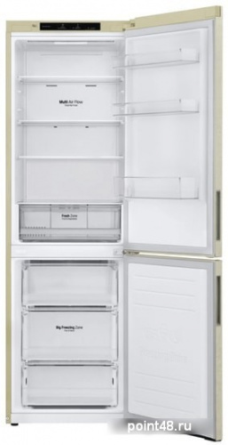 Холодильник LG GA-B459CECL бежевый (двухкамерный) в Липецке фото 3