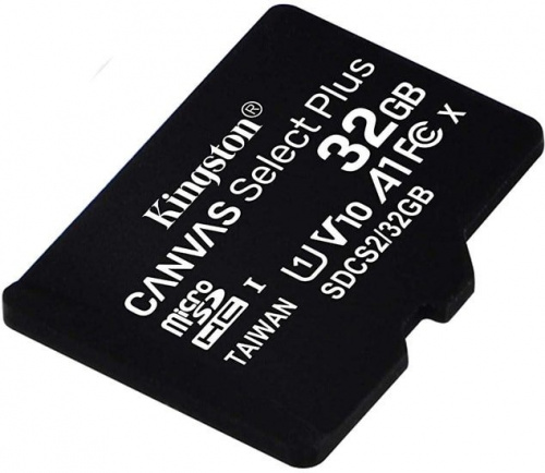 Купить Флеш карта microSDHC 32Gb Class10 Kingston SDCS2/32GBSP CanvSelect Plus w/o adapter в Липецке фото 2