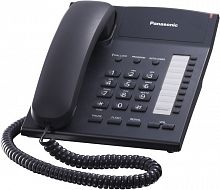 Купить Проводной телефон PANASONIC KX-TS2382RUB, черный в Липецке