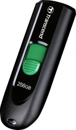 Купить Флеш Диск Transcend 256Gb Jetflash Type-C 790С TS256GJF790C USB3.0 черный в Липецке фото 2