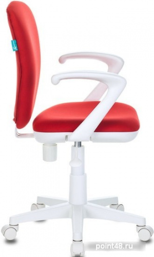Кресло детское Бюрократ KD-W10AXSN/26-22 красный 26-22 (пластик белый) фото 3