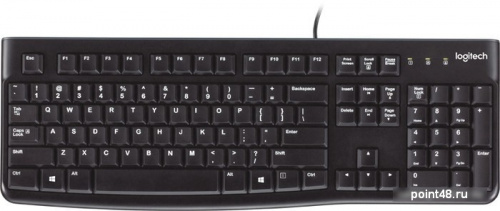 Купить Клавиатура Logitech K120, USB, черный в Липецке