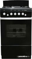 Кухонная плита De luxe 5040.36Г (Щ) (черная) в Липецке