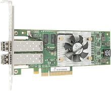 Контроллер Qlogic QLE2672-CK 16Gb Dual Port FC HBA x8 PCIe LC multi-mode optic активное охлаждение