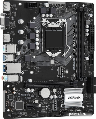 Материнская плата ASRock H410M-H/M.2 SE фото 2