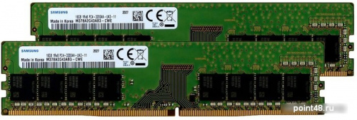 Оперативная память Samsung 2x16GB DDR4 PC4-25600 M378A2G43AB3-CWE