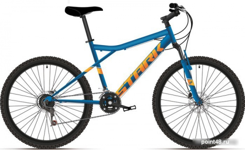 Купить Велосипед Stark Slash 26.1 D р.16 2021 (синий/оранжевый) в Липецке на заказ