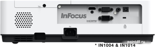 Купить Проектор InFocus IN1024 white (LCD, 1024x768, 4000Lm, 1.48-1.78:1, 5000:1, VGA, 2xHDMI, Composite, USB-A, USB-B, RS-232, RJ45) (IN1024) в Липецке фото 2