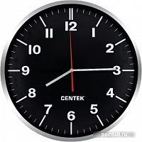 Купить Настенные часы CENTEK СТ-7100 (черный) в Липецке