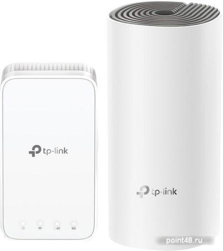 Купить Бесшовный Mesh роутер TP-Link Deco E4 (DECO E4) AC1200 10/100BASE-TX белый в Липецке