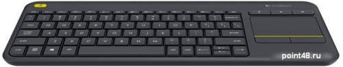 Купить Клавиатура беспроводная Logitech touch K400 Plus TV, черный в Липецке фото 3
