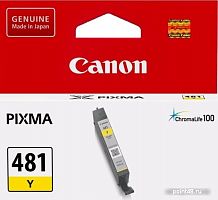 Купить Картридж струйный Canon CLI-481 Y 2100C001 желтый (5.6мл) для Canon Pixma TS5140/6140/8140/8540 в Липецке