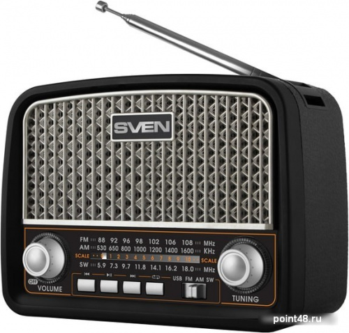 Купить Радиоприемник SVEN SRP-555 черный в Липецке