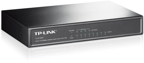 Купить Коммутатор TP-Link TL-SF1008P 8x10/100BASE-TX в Липецке фото 2