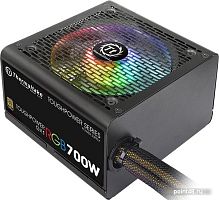 Блок питания Thermaltake ATX 700W Toughpower GX1 RGB 80+ gold (24+4+4pin) APFC 120mm fan color LED 8xSATA RTL