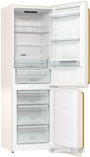Холодильник Gorenje NRK6192CLI бежевый (двухкамерный) в Липецке фото 3