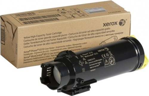 Купить Картридж лазерный Xerox 106R03483 желтый (1000стр.) для Xerox Ph 6510/WC 6515 в Липецке