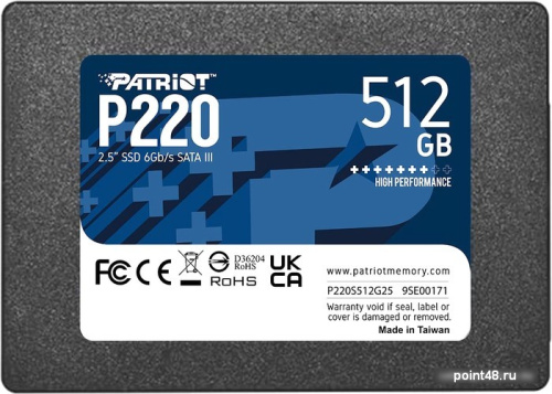 SSD Patriot P220 512GB P220S512G25