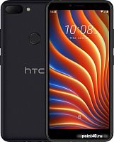 Смартфон HTC Wildfire E lite 16Gb 2Gb черный моноблок 3G 4G 2Sim 5.45  720x1440 Andro  10.0 GO 8Mpix 802.11 a/b/g/n/ac GPS GSM900/1800 GSM1900 MP3 FM microSD max128Gb в Липецке