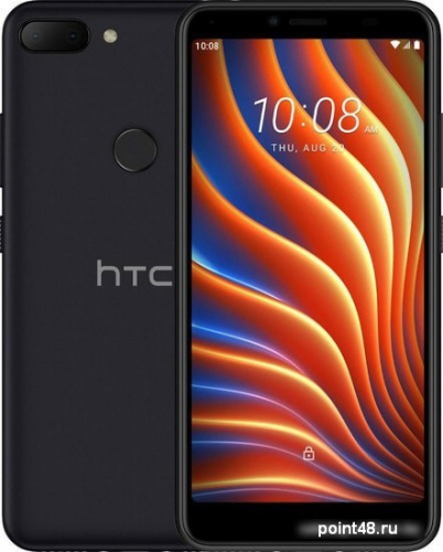 Смартфон HTC Wildfire E lite 16Gb 2Gb черный моноблок 3G 4G 2Sim 5.45  720x1440 Andro  10.0 GO 8Mpix 802.11 a/b/g/n/ac GPS GSM900/1800 GSM1900 MP3 FM microSD max128Gb в Липецке