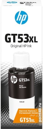 Купить Картридж струйный HP GT53XL 1VV21AE черный (6000стр.) (135мл) для HP Ink Tank в Липецке