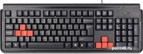 Купить Клавиатура A4 X7-G300 черный USB Gamer в Липецке