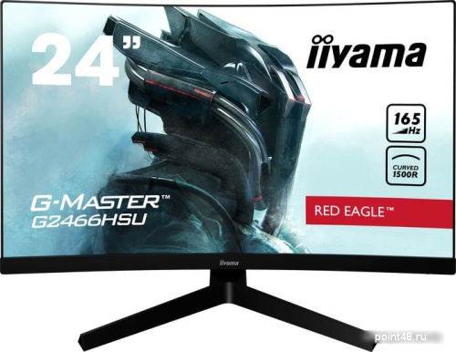 Купить Монитор Iiyama 23.6  Red Eagle G2466HSU-B1 черный VA LED 1ms 16:9 HDMI M/M матовая 250cd 178гр/178гр 1920x1080 DisplayPort FHD 3.7кг в Липецке