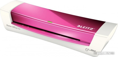 Купить Ламинатор Leitz iLam Home розовый (73680023) A4 (80-125мкм) 60см/мин (2вал.) лам.фото реверс в Липецке