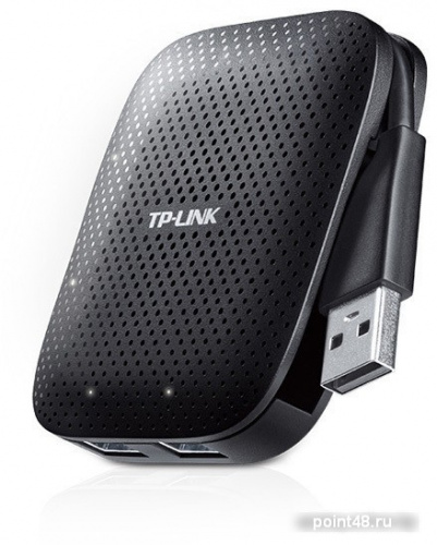 Разветвитель USB 3.0 TP-Link UH400 4порт. черный фото 2