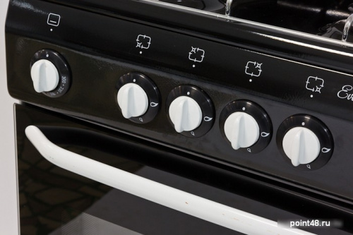 Кухонная плита De luxe 5040.36Г (Щ) (черная) в Липецке фото 3