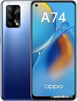 Смартфон OPPO A74 (4GB+128GB) Blue в Липецке