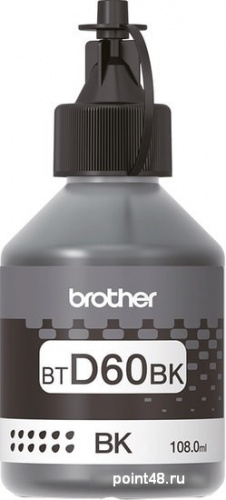 Купить Картридж струйный Brother BTD60BK черный (6500стр.) (108мл) для Brother DCP-T310/T510W/T710W в Липецке