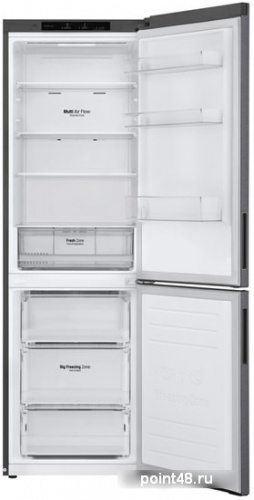 Холодильник LG GA-B459CLCL графит (двухкамерный) в Липецке фото 2
