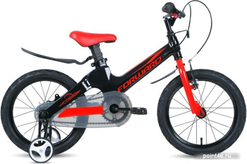Купить Детский велосипед Forward Cosmo 16 2.0 2020 (черный/красный) в Липецке на заказ