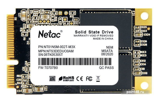 SSD Netac Внутренний SSD mSATA 2TB Netac N5M