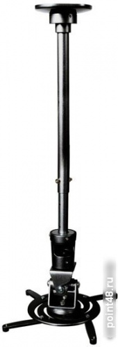 Купить Кронштейн для проектора Cactus CS-VM-PR01L-BK черный макс.10кг настенный и потолочный поворот и наклон в Липецке