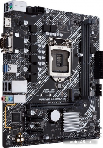 Материнская плата Asus PRIME H410M-D Soc-1200 Intel H410 2xDDR4 mATX AC`97 8ch(7.1) GbLAN+VGA+HDMI фото 2