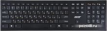 Купить Клавиатура Acer OKR010 черный USB беспроводная slim Multimedia в Липецке