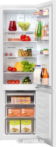 Холодильник Beko RCNK310KC0W белый (двухкамерный) в Липецке фото 2