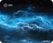 Купить Коврик для мыши Cactus Space Clouds черный 300x250x2мм в Липецке