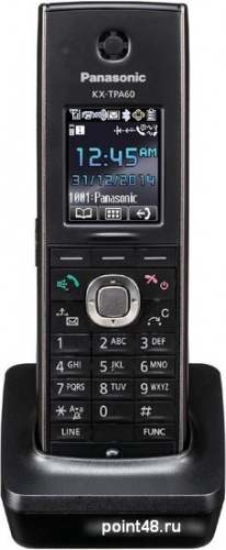 Купить Телефон IP Panasonic KX-TGP600RUB черный в Липецке фото 2