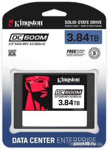 SSD Kingston DC600M 3.84TB SEDC600M/3840G фото 3