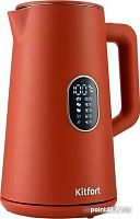 Купить Чайник электрический Kitfort KT-6115-3 1.5л. 1800Вт красный (корпус: пластик) в Липецке