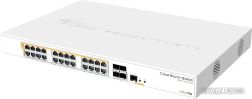 Купить Коммутатор MikroTik CRS328-24P-4S+RM 24G 4SFP+ 24PoE управляемый в Липецке фото 2