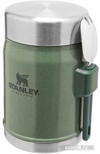 Купить Термос Stanley Classic 0.4л. зеленый (10-09382-004) в Липецке фото 2