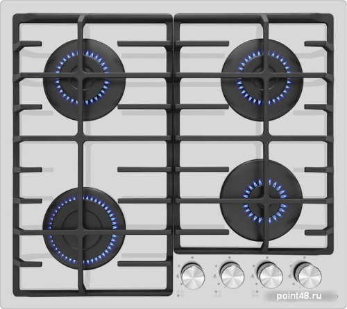 Газовая варочная поверхность Maunfeld EGHG.64.6CW/G белый в Липецке фото 2