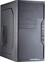 Корпус Minitower Foxline FL-733 450W black (mATX, 1xUSB3.0, 2xUSB2.0, 450W, w/pwr cord, w/o FAN) (FL-733-FZ450R-U31)