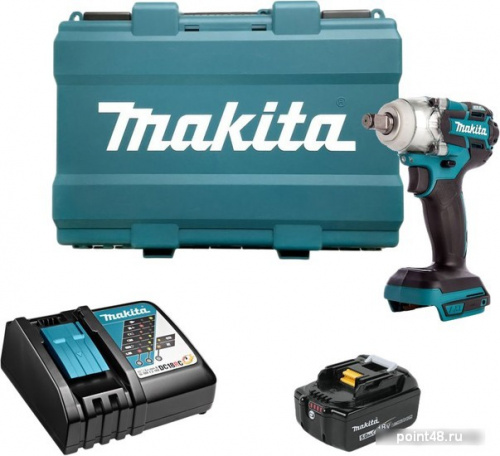 Купить Шуруповерт Makita DTW285RTK (с 1-им АКБ, кейс) в Липецке